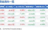 股票行情快报:国际实业(000159)9月16日主力资金净买入41.82万元