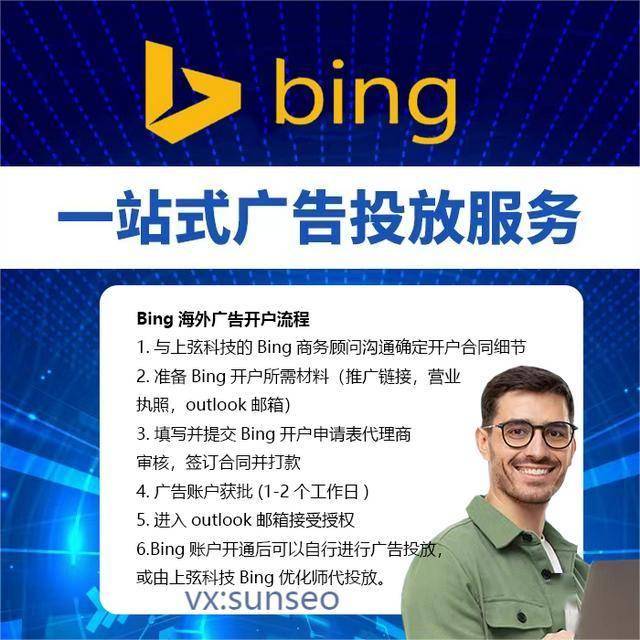 Bing海外搜索广告代理开户多少钱?Bing必应广告如何开户?