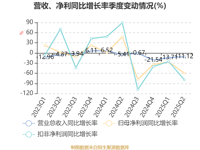 瑞泰科技:2025年上半年净利润2259.96万元