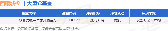 西藏城投(600773)2025年中报简析:营收上升亏损收窄
